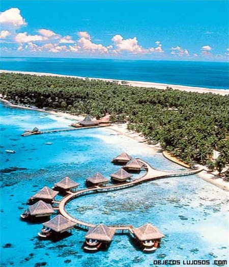 Hotel Kia Ora en el archipi�lago Tuamotu