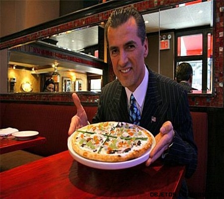 Una pizza de lujo