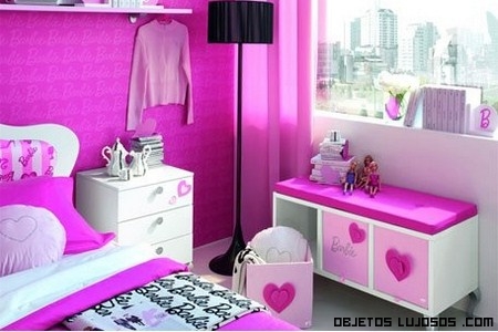 Lujosa habitación de Barbie