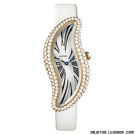 relojes Cartier con diamantes y zafiros